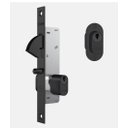 Ver imagem 1 de Fechadura Porta de Correr Stam 901 Esp. Preto