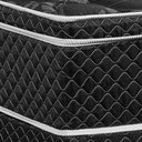 Ver imagem 6 de Colchão Box Solteiro 88cm Molas Ensacadas Bonnel Perola Negra Preto - Gazin