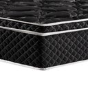 Ver imagem 3 de Colchão Box Solteiro 88cm Molas Ensacadas Bonnel Perola Negra Preto - Gazin