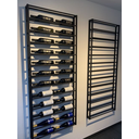 Ver imagem 1 de Adega de parede Steel Wine Shelf Estrutálica