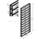 Ver imagem 4 de Adega de parede Steel Wine Shelf Estrutálica