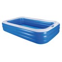 Ver imagem 2 de Piscina Inflável Retangular Azul 712 Litros 210 cm PVC com Bomba VG+ VG Plus