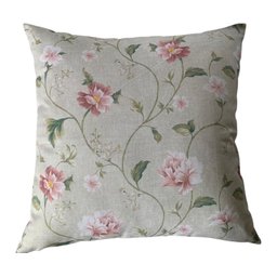 Kit 4 Almofadas Cheias Estampa Digital 100% Algodão Impermeável Floral Romântica Listrada 43cmx43cm - 2