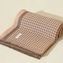 Ver imagem 1 de Manta Sofá e Cama Decorativa, Algodão Piquet, 1,60m X 2,00m | Formah