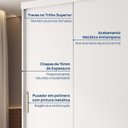 Ver imagem 6 de Guarda-Roupa 2 Portas Araçá CabeCasa MadeiraOriginals Branco