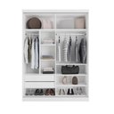Ver imagem 5 de Guarda-Roupa 2 Portas Araçá CabeCasa MadeiraOriginals Branco
