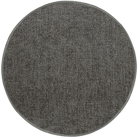 Tapete Redondo Elegant Cinza Escuro - 190cm