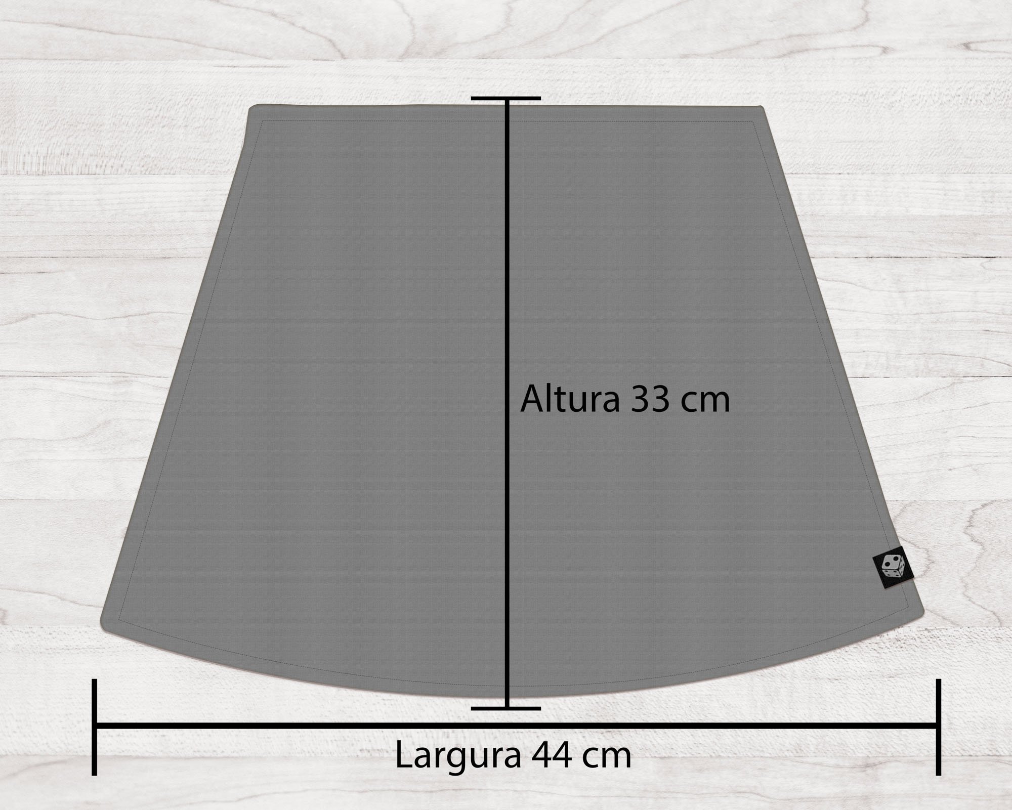 Kit Jogo Americano para mesa redonda Dado Decor 4 pçs - 3