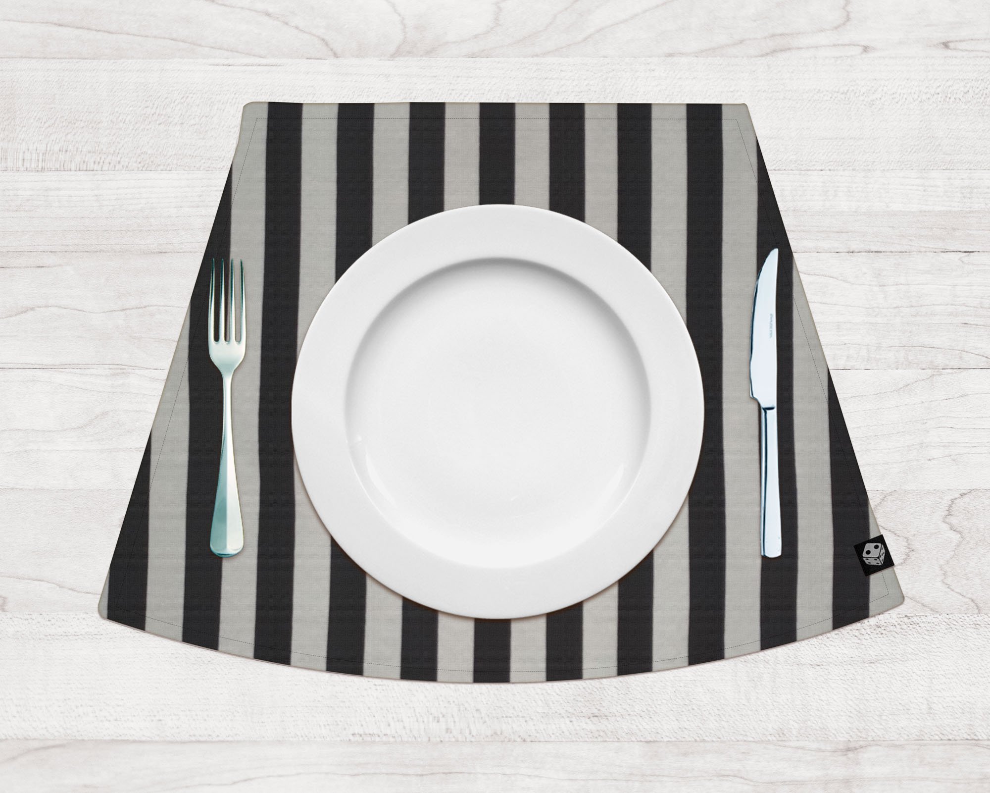 Kit Jogo Americano para mesa redonda Dado Decor 4 pçs - 2