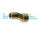 Ver imagem 2 de Par Excêntrico Curto para Misturador Externo 1/2 X 3/4 com Canopla