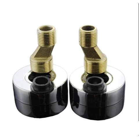 Par Excêntrico Curto para Misturador Externo 1/2 X 3/4 com Canopla