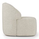 Ver imagem 6 de Poltrona Decorativa Living Kaya Orgânica Linho Bege Claro - Desk Design