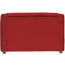 Ver imagem 5 de Kit Namoradeira + 4 Poltronas Decorativas para Sala Mila Suede Cores Pé de Plastico Cromado