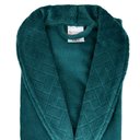 Ver imagem 2 de Roupão Microfibra Sofisticata com Gola Texturizado Denin M