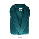 Ver imagem 1 de Roupão Microfibra Sofisticata com Gola Texturizado Denin M