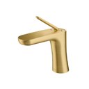 Ver imagem 1 de Torneira Misturador Monocomando Docol Kaila 90008858072 de Bancada Ouro Escovado