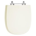 Ver imagem 1 de Assento Sanitário Tampa de Vaso Madeira Mdf Laqueado Sabatini para Bacia Icasa 6lpf - Bege Claro