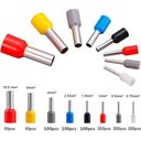 Ver imagem 2 de 1000un Kit Terminal Conector Tubular Ilhós 0,5mm a 10mm