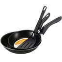 Ver imagem 3 de Conjunto de Frigideiras Francesas 18 e 20 com Espátula Preto Prestige Marcolar