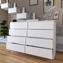 Ver imagem 5 de Cômoda House 8 Gavetas Branco - Panorama Móveis