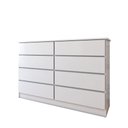 Ver imagem 1 de Cômoda House 8 Gavetas Branco - Panorama Móveis