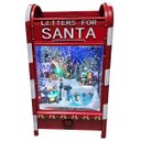 Ver imagem 1 de Caixa de Correio Natal Natalino Papai Noel Som Luz Movimento Arvore Neve Vila Cenario Decoraçao Fest