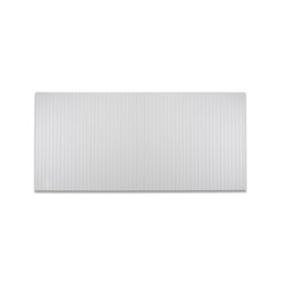 Cabeceira Ripada branca Box Solteiro Modular 96x60 sem furos - 6