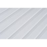 Cabeceira Ripada branca Box Solteiro Modular 96x60 sem furos - 4