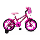 Ver imagem 1 de Bicicleta Infantil Aro 16 Feminina Criança - Ello Bike Cor:rosa