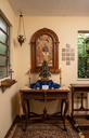 Ver imagem 2 de Imagem Nossa Senhora Aparecida 30cm Gesso Pintada À Mão Decoração Religiosa
