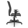 Cadeira Brizza Presidente Ergonômica Preto em Tela - Plaxmetal - 2