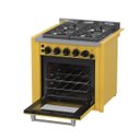 Ver imagem 5 de Fogao de Embutir 4 Bocas Venax Temis Amarelo Gas Glp 127v