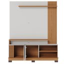 Ver imagem 3 de Home Theater 2 Portas para Tv's até 65" Jurerê - Off White Matte / Freijó