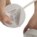 Ver imagem 6 de Ventilador de Pescoço 5 Velocidades Esporte Bateria Recarregavel Usb Flexivel Ajustavel Atividade Ao