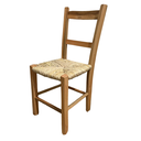 Ver imagem 6 de Cadeira de Palha Colonial Madeira Maciça Selada