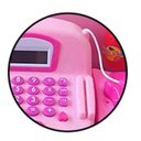 Ver imagem 3 de Caixa Registradora Meninas Brinquedo Educativo Diversão Aprendizado Financeiro Infantil Criança Toys
