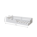 Ver imagem 5 de Cama Infantil Montessoriana Solteiro Cloud:branco