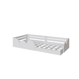 Cama Infantil Montessoriana Solteiro Cloud:branco - 4