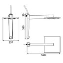 Ver imagem 4 de Chuveiro Acqua Century Eletrônico Preto 220v/7500w