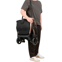 Carrinho Para Bebê Até 15kg Reclinável Super Leve Fechamento Automático Preto e Cobre Eva Maxi- - 6