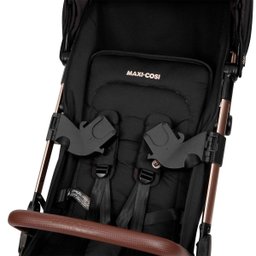Carrinho Para Bebê Até 15kg Reclinável Super Leve Fechamento Automático Preto e Cobre Eva Maxi- - 5