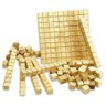 Material Dourado Madeira Didático Educativo Escolar 74 Pçs - 3
