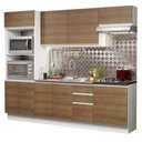 Ver imagem 6 de Cozinha Completa 100% Mdf Madesa Acordes Branco Rustic