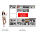 Ver imagem 4 de Cozinha Completa 100% Mdf Madesa Acordes Branco Rustic