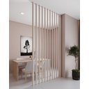Ver imagem 1 de Brise (breeze) Divisor de Ambientes Modular 274x6,5cm 01 Unid. - Areia