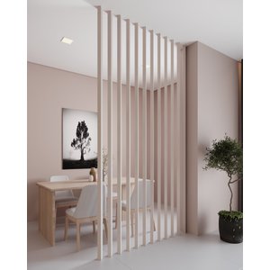 Brise (breeze) Divisor de Ambientes Modular 274x6,5cm 01 Unid. - Areia