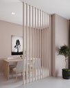 Ver imagem 1 de Brise (breeze) Divisor de Ambientes Modular 274x6,5cm 01 Unid. - Areia