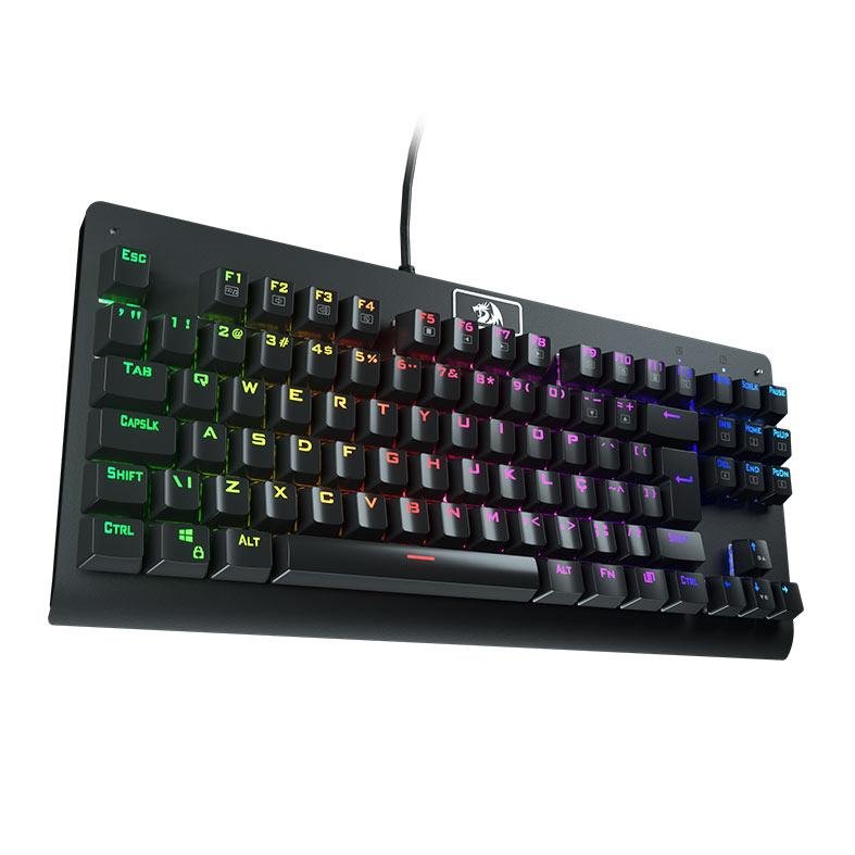 Teclado Mecanico Redragon Dark Avenger, Rgb, Abnt2, Switch Preto, K568rgb-2 Black - 2