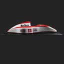 Ver imagem 6 de Quadro 3D Decorativo 120x50 Carro F1 JH Vermalho/Branco - Gran Belo Quadro 3D Carro F1