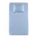 Ver imagem 2 de Jogo de Berço Karsten 180 Fios Percal 2 Peças Mundo Azul